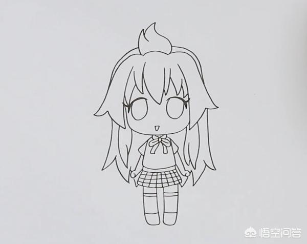 怎么画简笔画卡通人物（怎么画简笔画卡通人物可爱版）