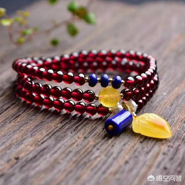 石榴石怎么搭配金珠子(图5)