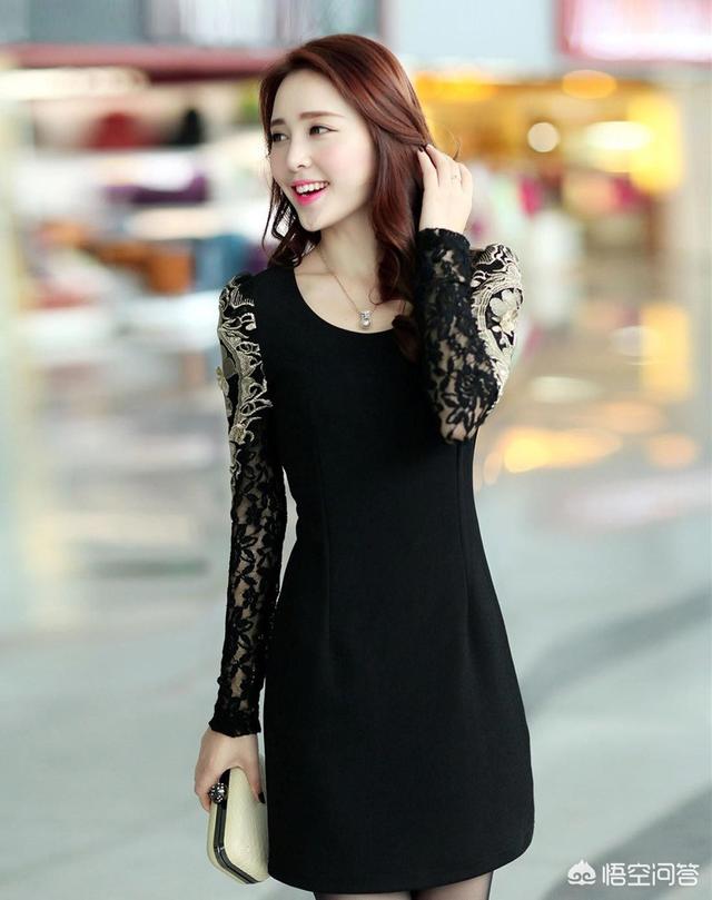 黑色运动连衣裙如何搭配(图2)