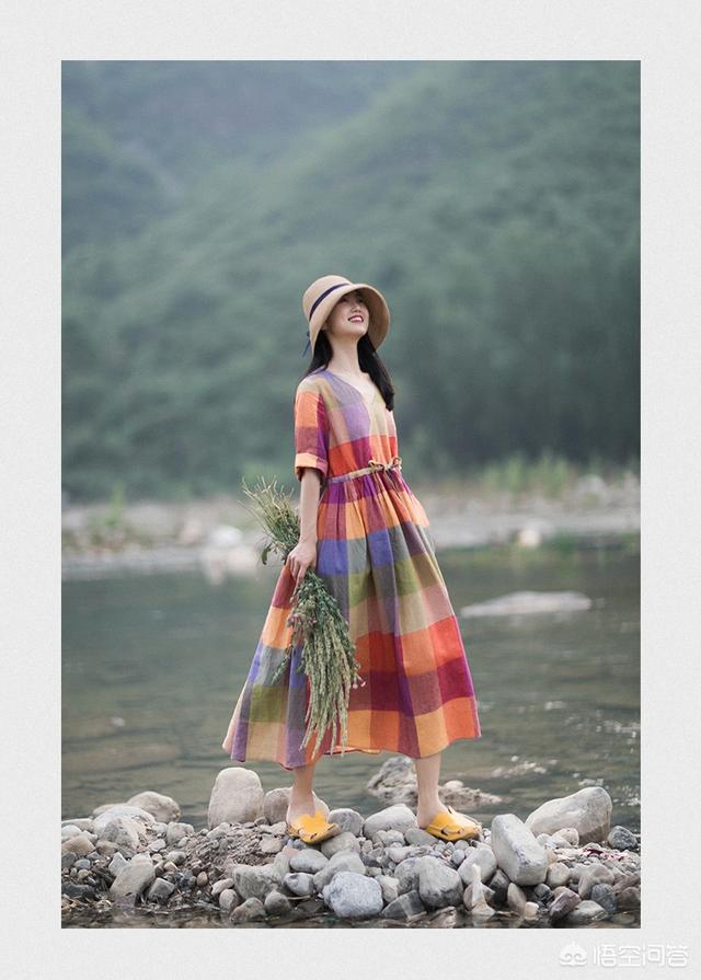 古镇旅游穿搭衣裤， 古镇游玩穿搭