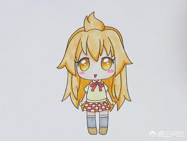 怎么画简笔画卡通人物（怎么画简笔画卡通人物可爱版）