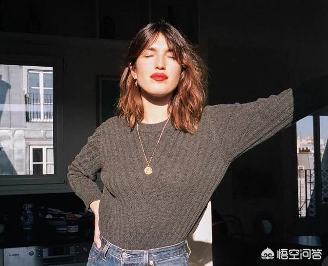 慵懒风毛衣外套如何搭配