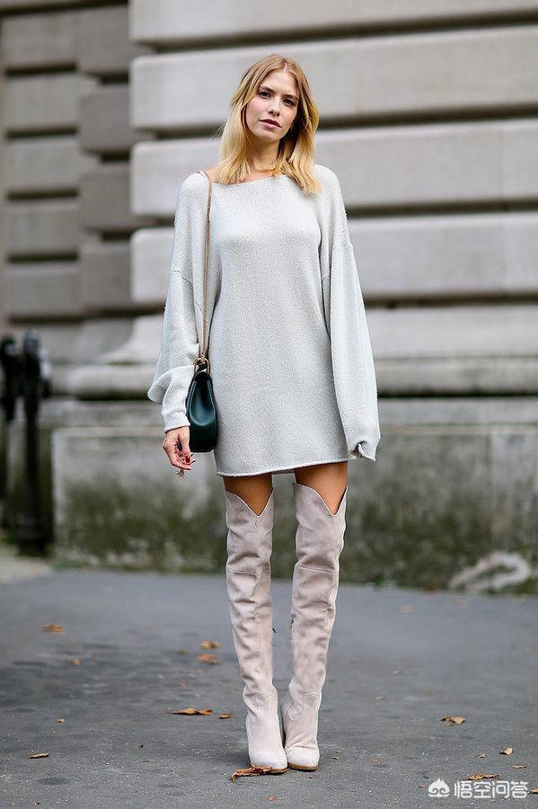 胖妹妹靴子如何搭配衣服(图12)