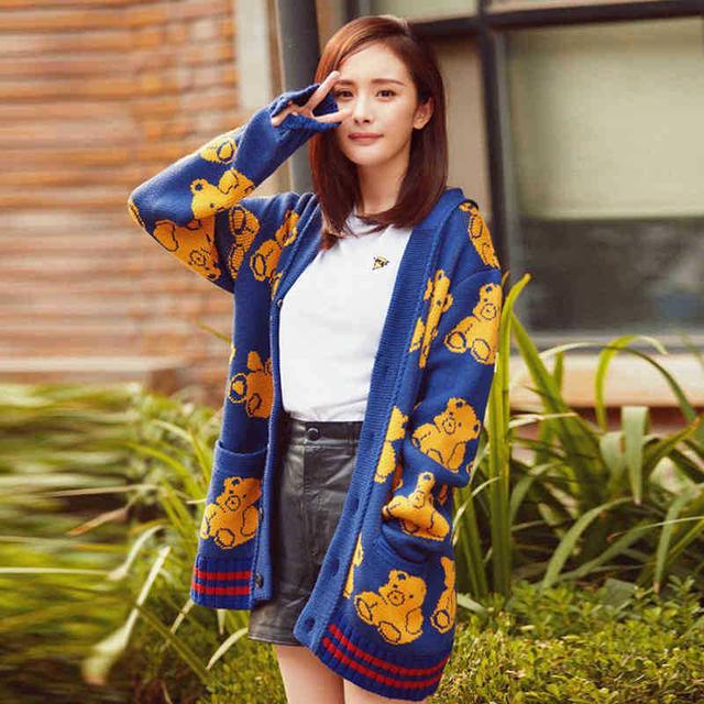 长开衫如何搭配秋季外套(图28)