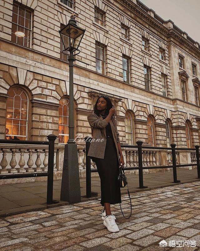 胖妹妹黑色长裙如何搭配(图5)