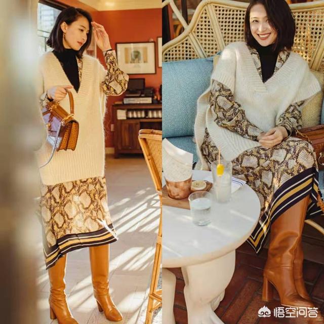 针织秋衣如何搭配裙子女(图16)