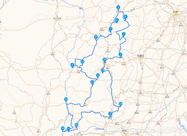 山西石窟自驾游路线，山西石窟自驾游路线图