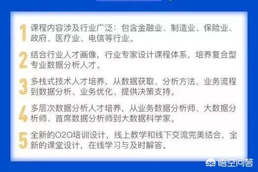 数据分析师课程内容包括什么，数据分析师在哪里培训