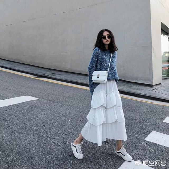 冬季针织长裙怎么搭配(图8)