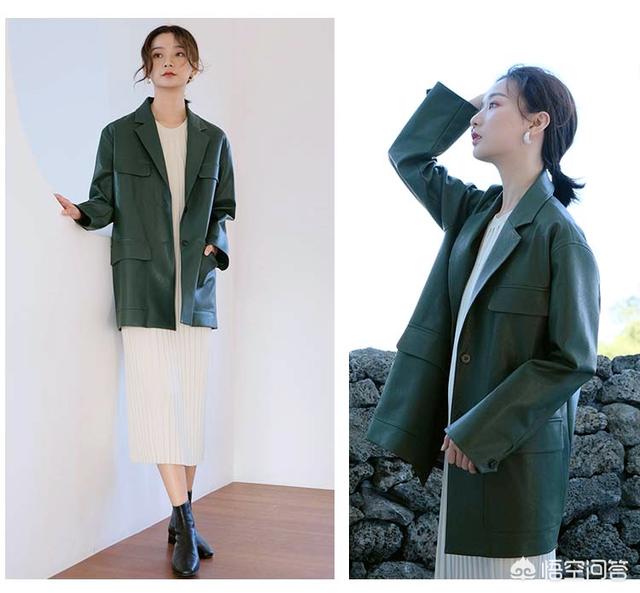 西装款皮衣如何搭配衣服(图8)