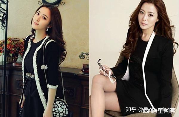 黑色针织裙子如何搭配外套(图10)