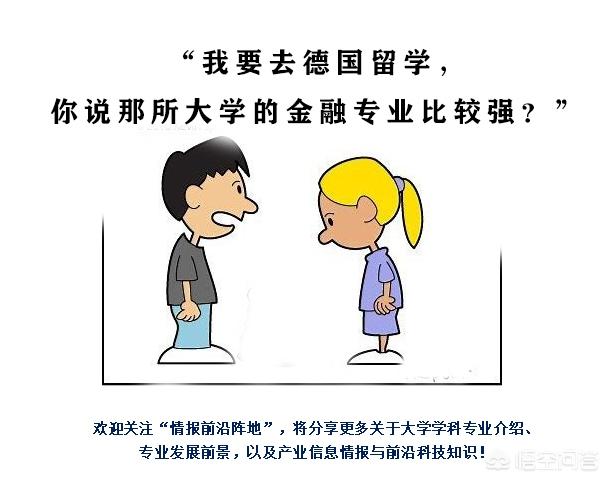 去德国留学，哪所高校的金融专业比较强
