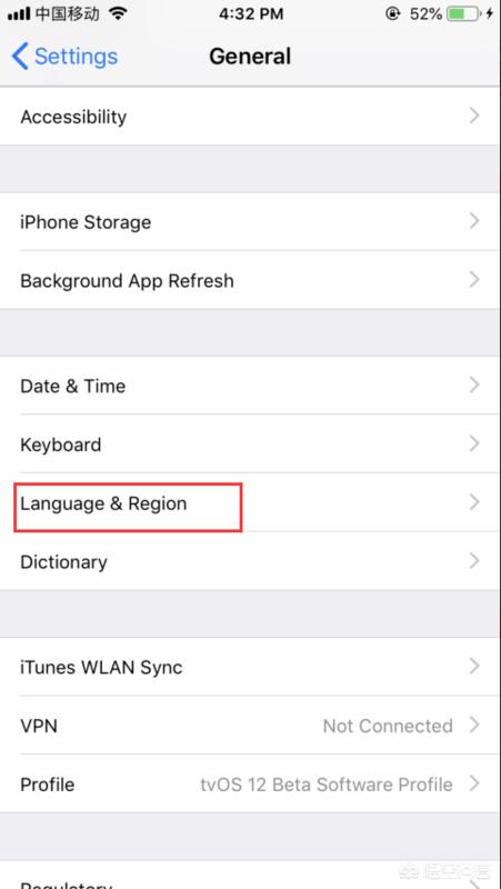 iphone选择语言设置要怎么操作