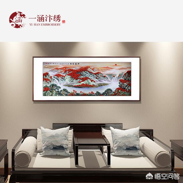 办公室风景画风水,董事长办公室风水画