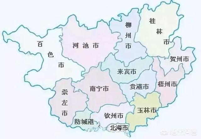 广西省有哪些城市