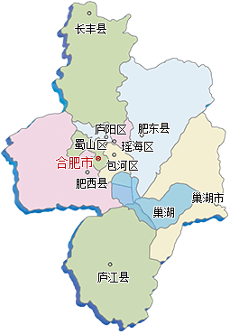 合肥市政务新区地图图片