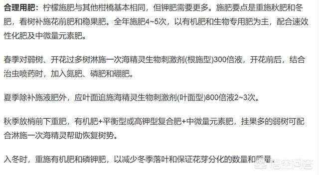 柠檬果树的种植技术 柠檬果树的种植技术与管理