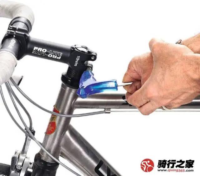 自行车头管安装方法？