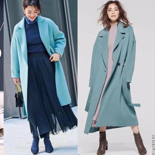 呢子大衣哪个颜色好看？买毛呢大衣黑色好看还是藏青？