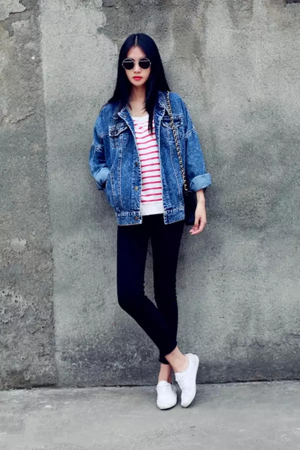 牛仔外套搭配什么裤子牛仔外套搭配什么裤子