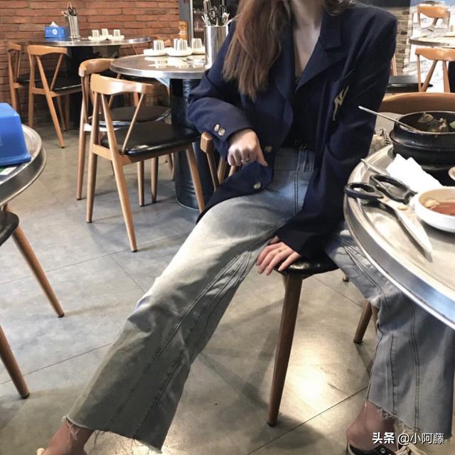 黑色学院风西装如何搭配(图7)