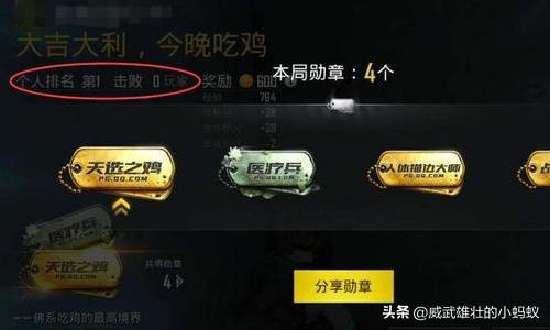吃鸡不同的称号怎么获得(图6)