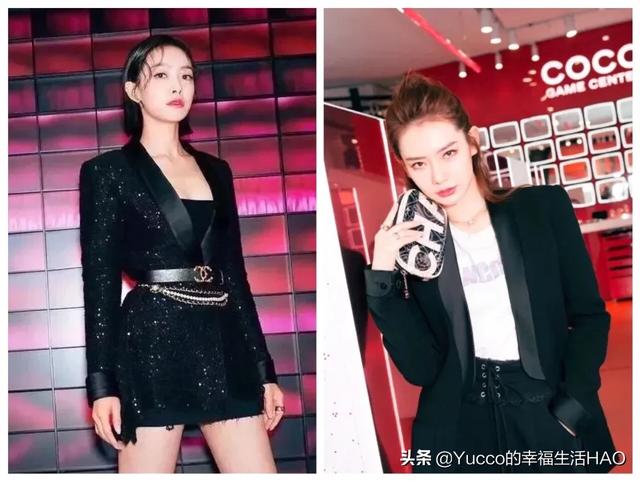 黑色学院风西装如何搭配(图18)