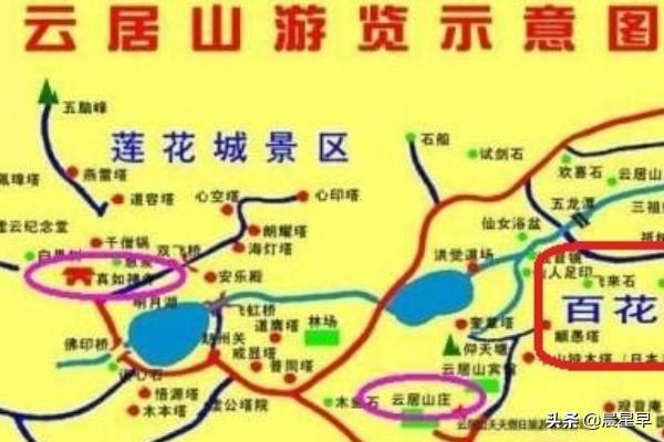 庐山山顶旅游攻略路线， 庐山山顶旅游攻略路线图
