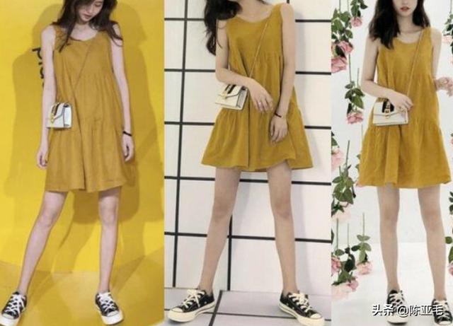 黄色裙子搭配什么鞋子比较好看？黄色裙子穿什么颜色鞋子
