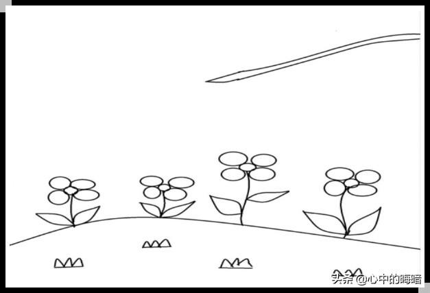 春日花卉简笔?春日花卉简笔画!
