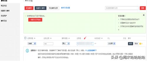 搭建网站域名解析失败
