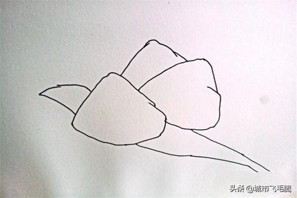 【儿童简笔画】怎样画粽子？：粽子的图片