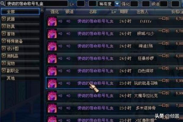 dnf洗点水多少钱 dnf洗点-第3张图片-Game优搜