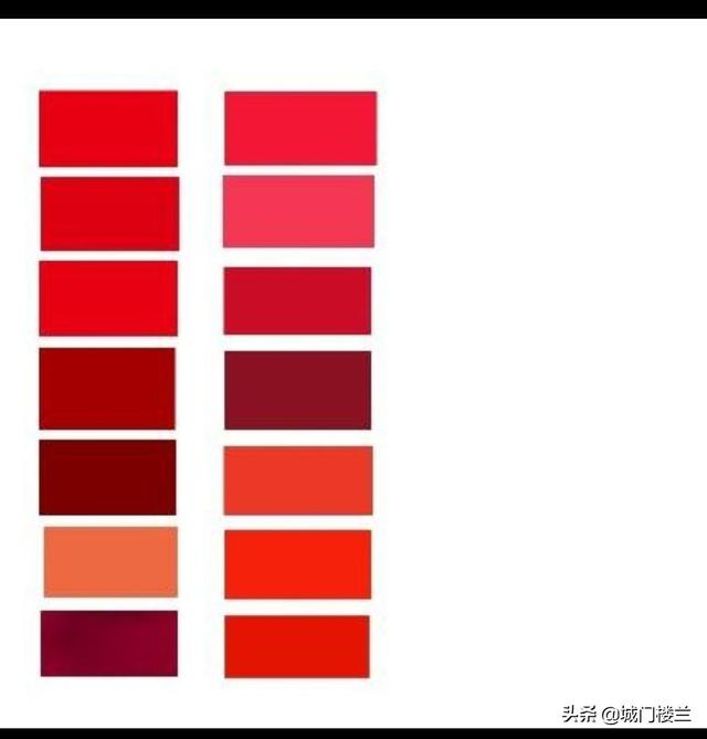 红色系的寓意？：红色系