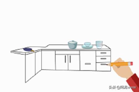  画橱柜用什么软件,如何画厨房？