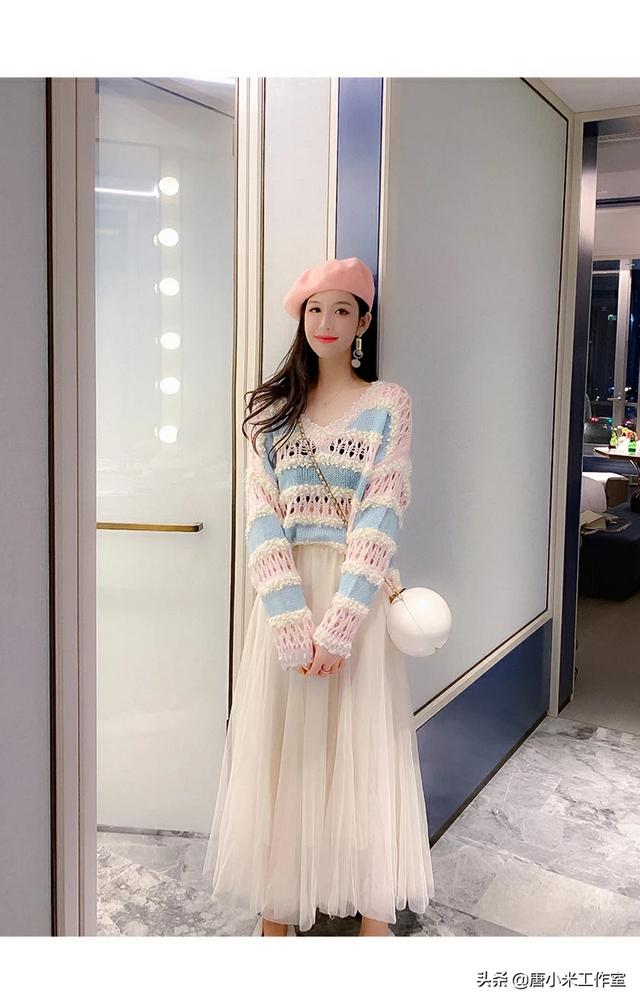 女士穿裙子如何搭配外套(图4)