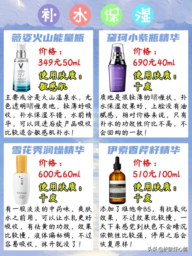 美妆好物平价精华
