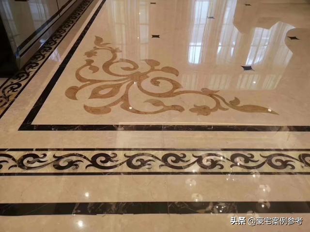 地面拼花-地面拼花图片大全 客厅