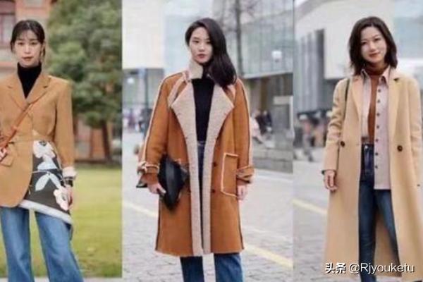 杏色圆领卫衣怎么搭配(图9)