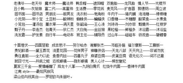 卧底游戏经典题目？谁是卧底游戏题目大全