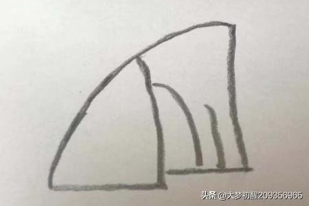 中国最长河流简笔画
