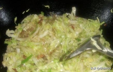 大头菜炒粉条肉包子做法(图5)