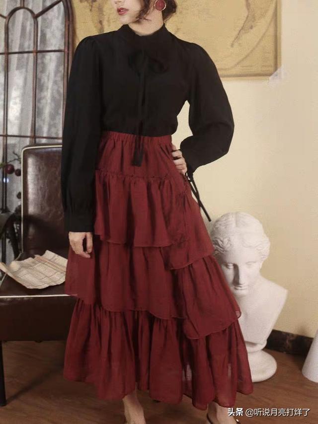 复古裙如何搭配鞋子好看(图6)