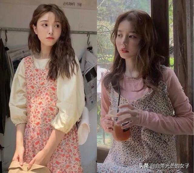 碎花连衣裙（露肩连体碎花连衣裙是什么版型？）