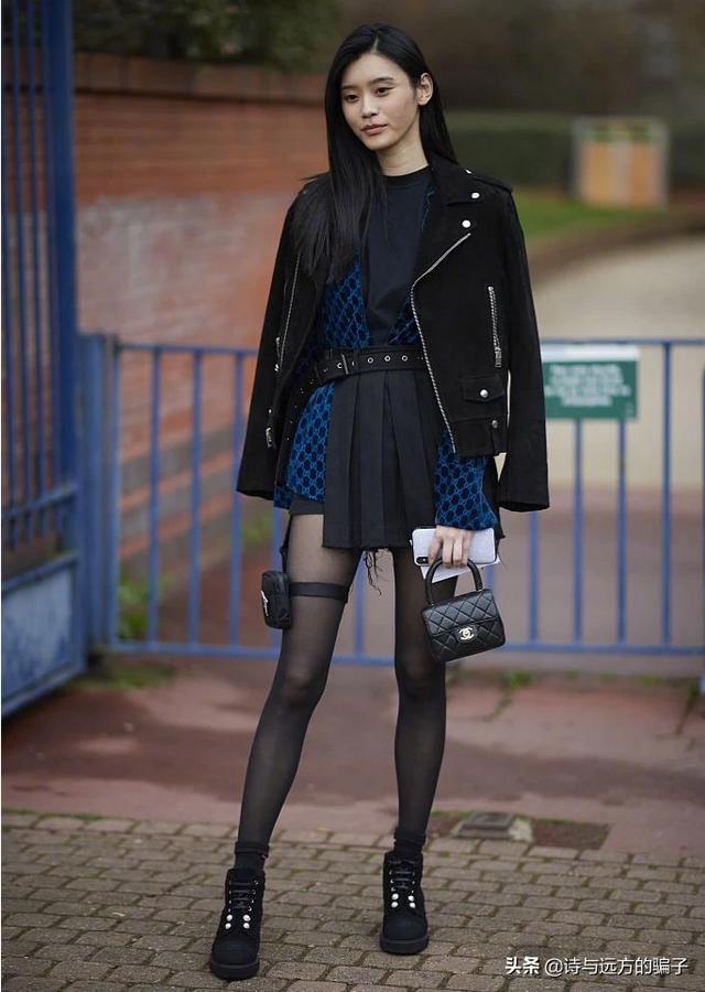 长丝袜如何搭配鞋子好看(图4)