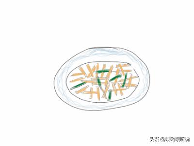 食物如何搭配营养简笔画(图12)