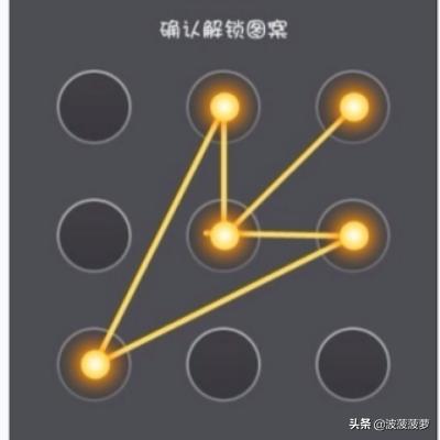 手機解鎖圖案大全-手機解鎖圖案大全圖