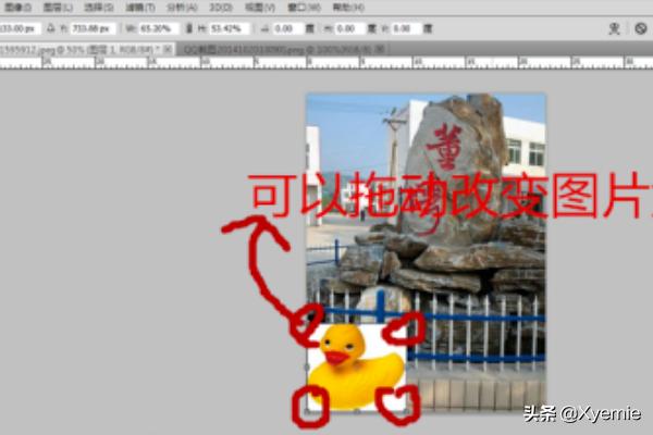 [自由变换工具]ps中怎么使用自由变换工具？