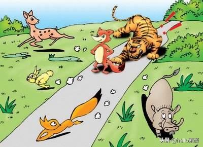 狐假虎威寓言视频（狐假虎威寓言故事简易原文）