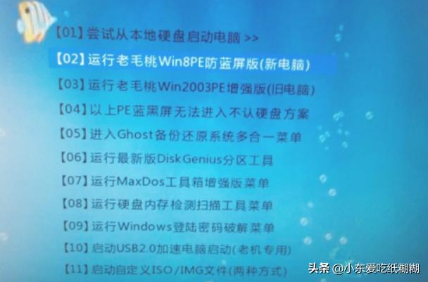 如何用老毛桃装系统？：老毛桃系统